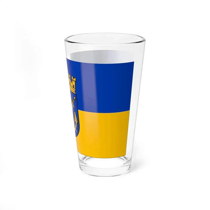 Flag of Solingen Germany - Pint Glass 16oz - Go Mug Yourself