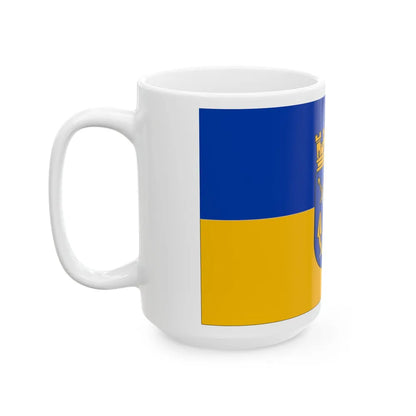 Flag of Solingen Germany - White Coffee Mug-Go Mug Yourself