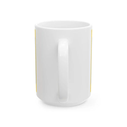 Flag of Solomianka district (Ukraine) White Coffee Mug - Go Mug Yourself