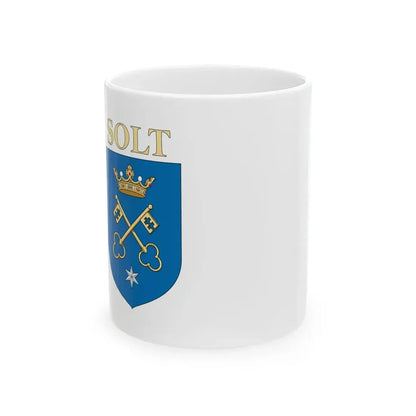Flag of Solt (Hungary) White Coffee Mug 11oz - Go Mug Yourself
