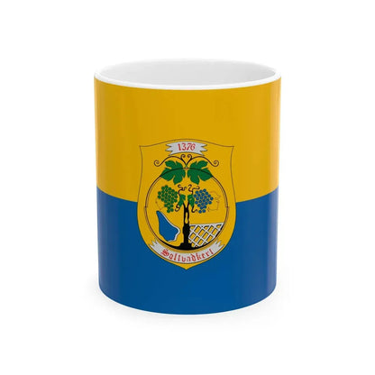 Flag of Soltvadkert (Hungary) White Coffee Mug 11oz - Go Mug Yourself
