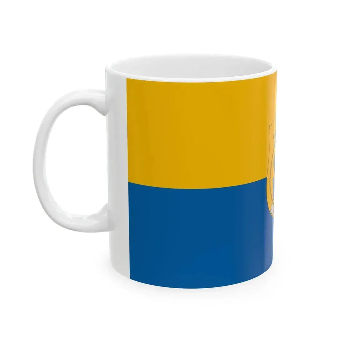Flag of Soltvadkert (Hungary) White Coffee Mug - Go Mug Yourself