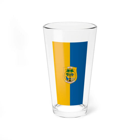 Flag of Soltvadkert vertical (Hungary) Pint Glass 16oz 16oz - Go Mug Yourself