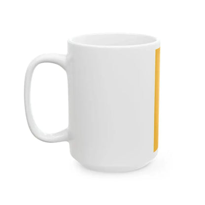 Flag of Soltvadkert vertical (Hungary) White Coffee Mug - Go Mug Yourself