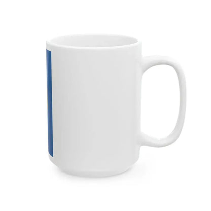 Flag of Soltvadkert vertical (Hungary) White Coffee Mug - Go Mug Yourself