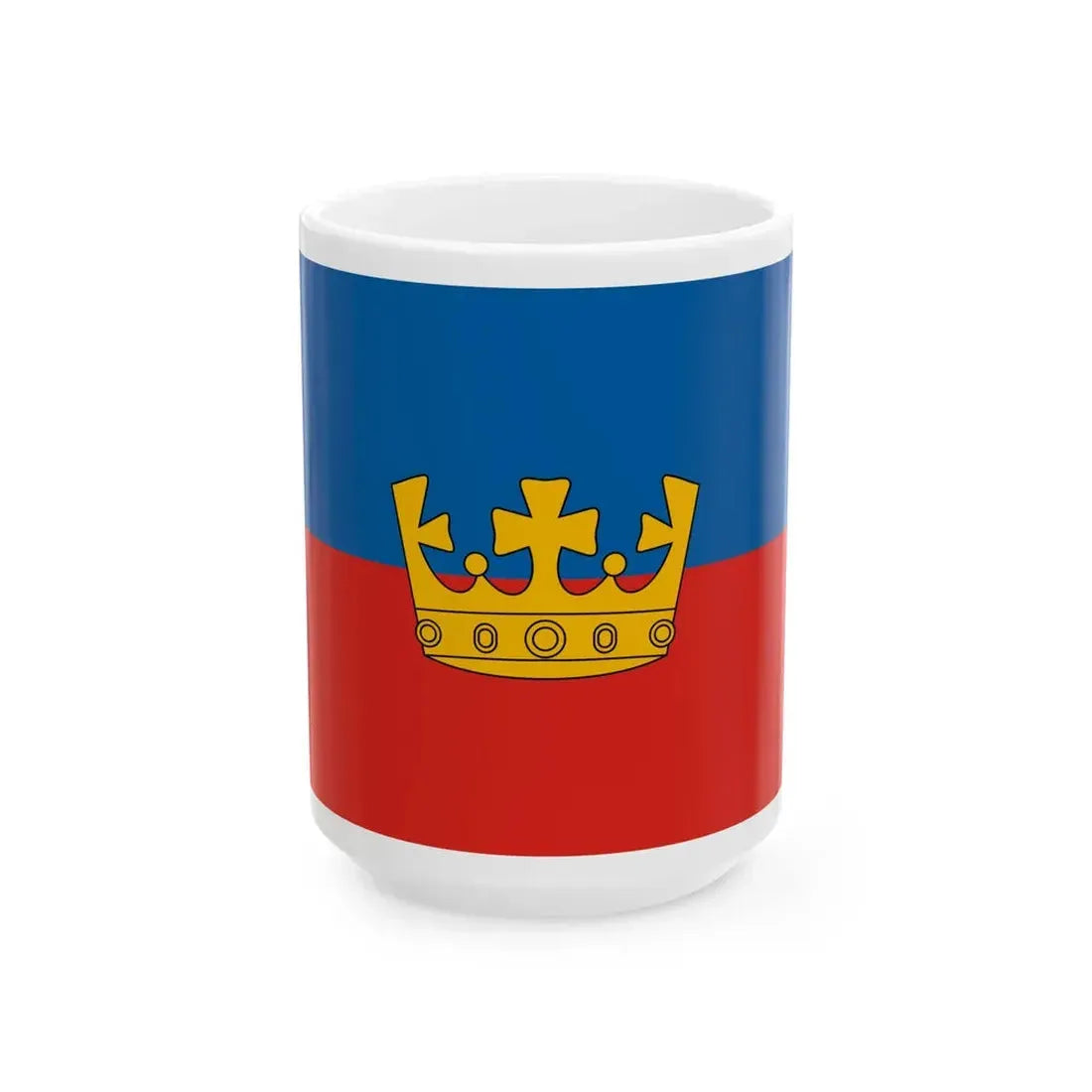 Flag of Soly (Hungary) White Coffee Mug 15oz - Go Mug Yourself