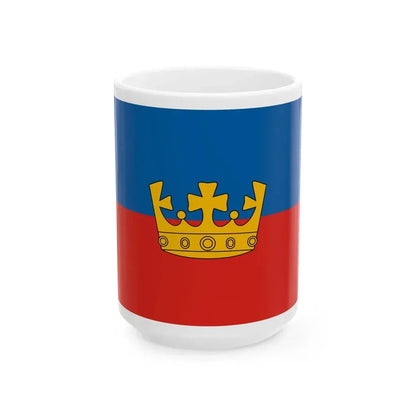 Flag of Soly (Hungary) White Coffee Mug 15oz - Go Mug Yourself