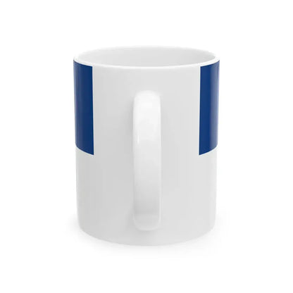 Flag of Solymar ceremonial (Hungary) White Coffee Mug - Go Mug Yourself