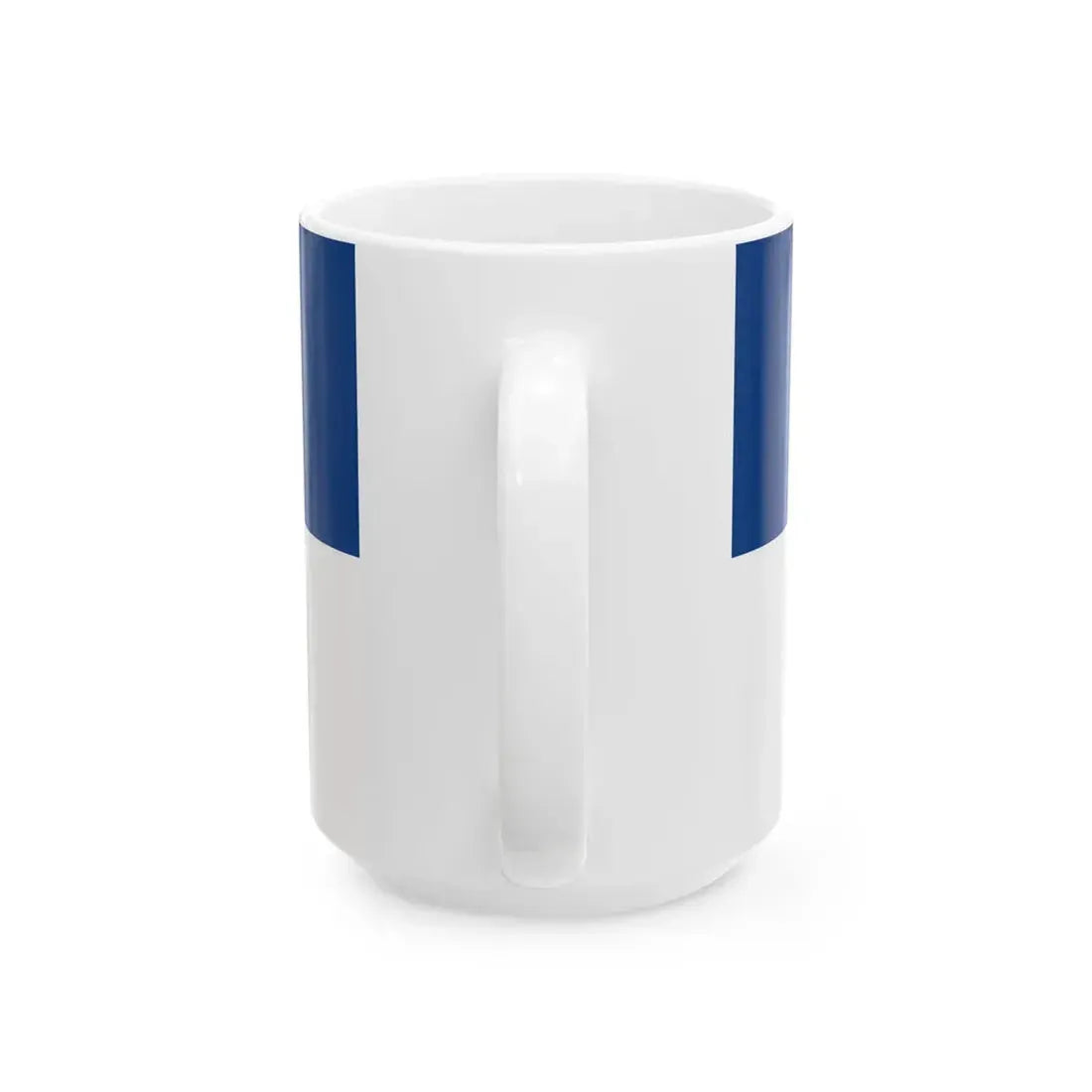 Flag of Solymar ceremonial (Hungary) White Coffee Mug - Go Mug Yourself