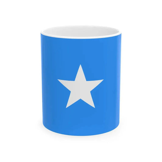 Flag of Somalia 2004-2012 (Mali) White Coffee Mug 11oz - Go Mug Yourself
