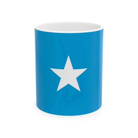 Flag of Somalia Alternate Color (Mali) White Coffee Mug 11oz - Go Mug Yourself