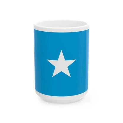 Flag of Somalia Alternate Color (Mali) White Coffee Mug 15oz - Go Mug Yourself