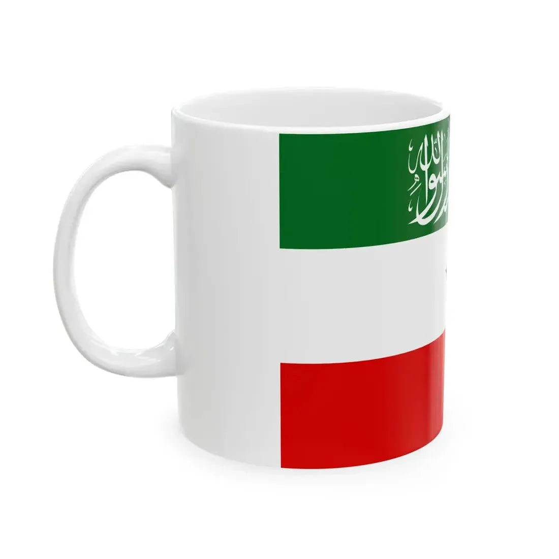 Flag of Somaliland 3-2 (Mali) White Coffee Mug - Go Mug Yourself