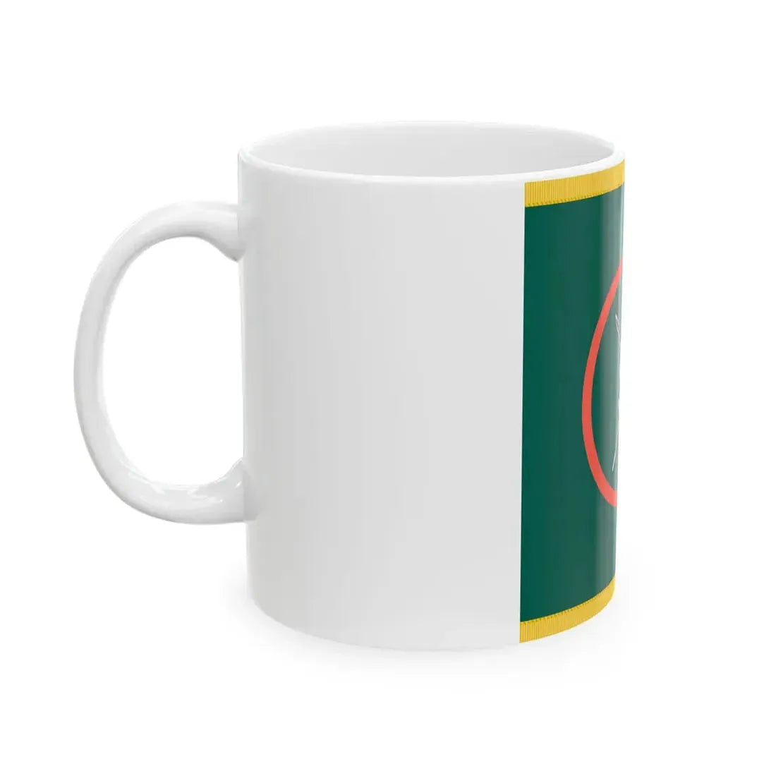 Flag of Somaliland Chief of Staff (Mali) White Coffee Mug - Go Mug Yourself