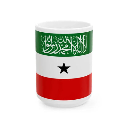 Flag of Somaliland (Mali) White Coffee Mug 15oz - Go Mug Yourself