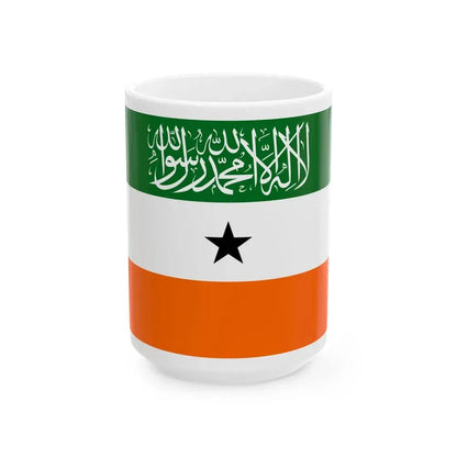 Flag of Somaliland Orange (Mali) White Coffee Mug 15oz - Go Mug Yourself