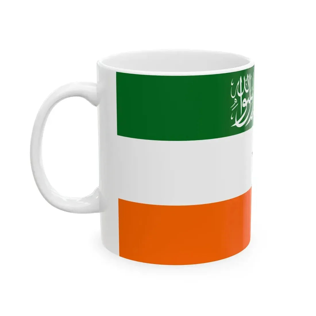 Flag of Somaliland Orange (Mali) White Coffee Mug - Go Mug Yourself