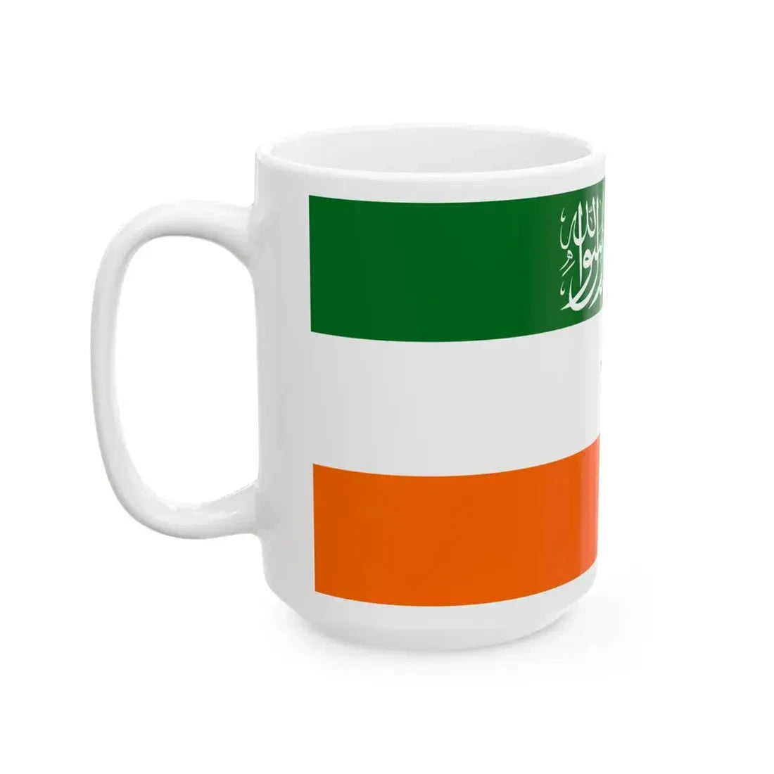 Flag of Somaliland Orange (Mali) White Coffee Mug - Go Mug Yourself