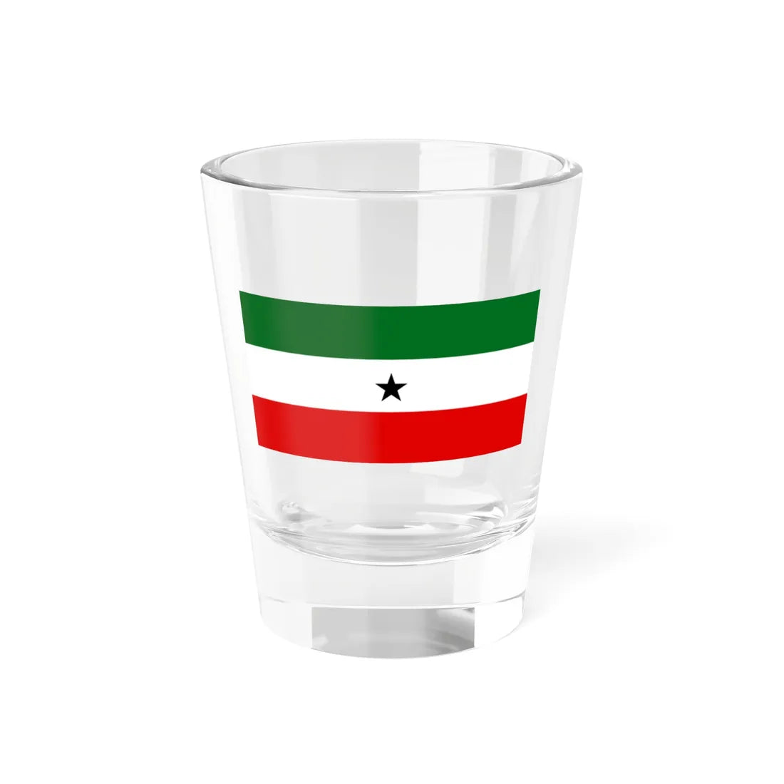 Flag of Somaliland variant (Mali) Shot Glass 1.5oz 1.5oz - Go Mug Yourself