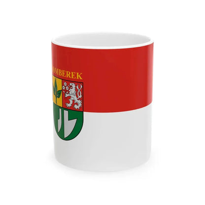 Flag of Somberek (Hungary) White Coffee Mug 11oz - Go Mug Yourself