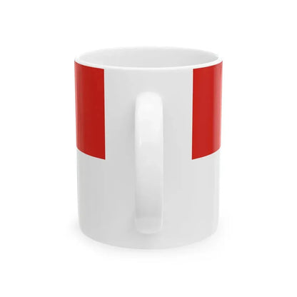 Flag of Somberek (Hungary) White Coffee Mug - Go Mug Yourself
