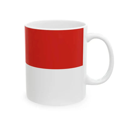 Flag of Somberek (Hungary) White Coffee Mug - Go Mug Yourself