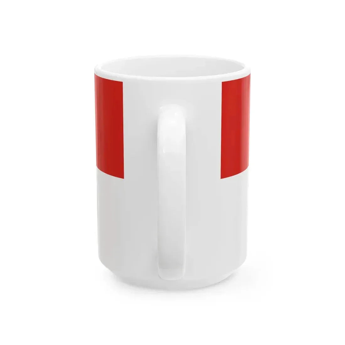 Flag of Somberek (Hungary) White Coffee Mug - Go Mug Yourself