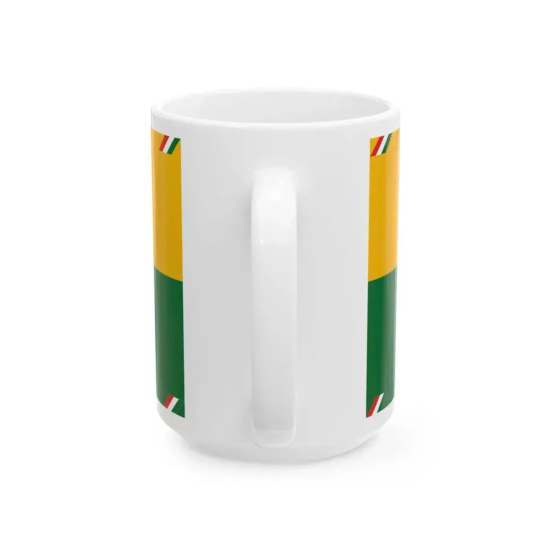 Flag of Somlovasarhely (Hungary) White Coffee Mug - Go Mug Yourself