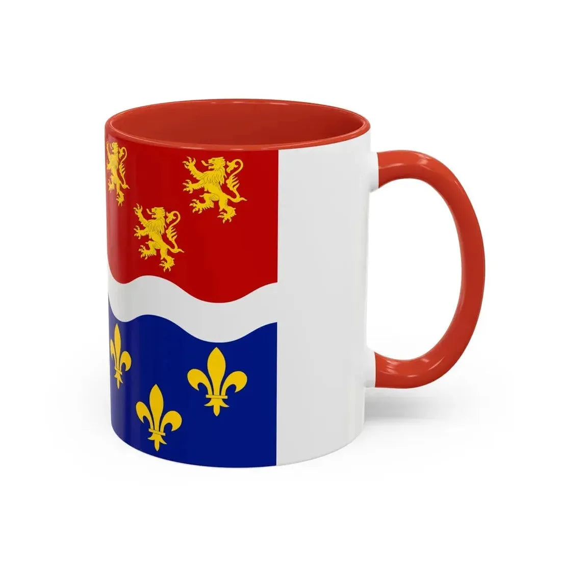 Flag of Somme France 2 - Accent Coffee Mug - Go Mug Yourself