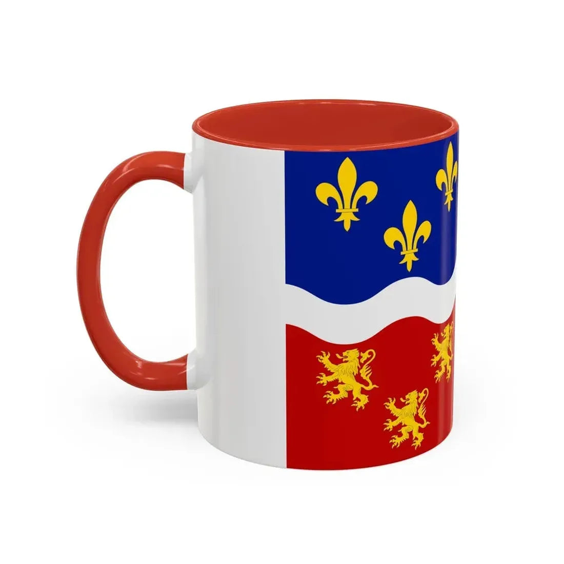 Flag of Somme France 2 - Accent Coffee Mug - Go Mug Yourself