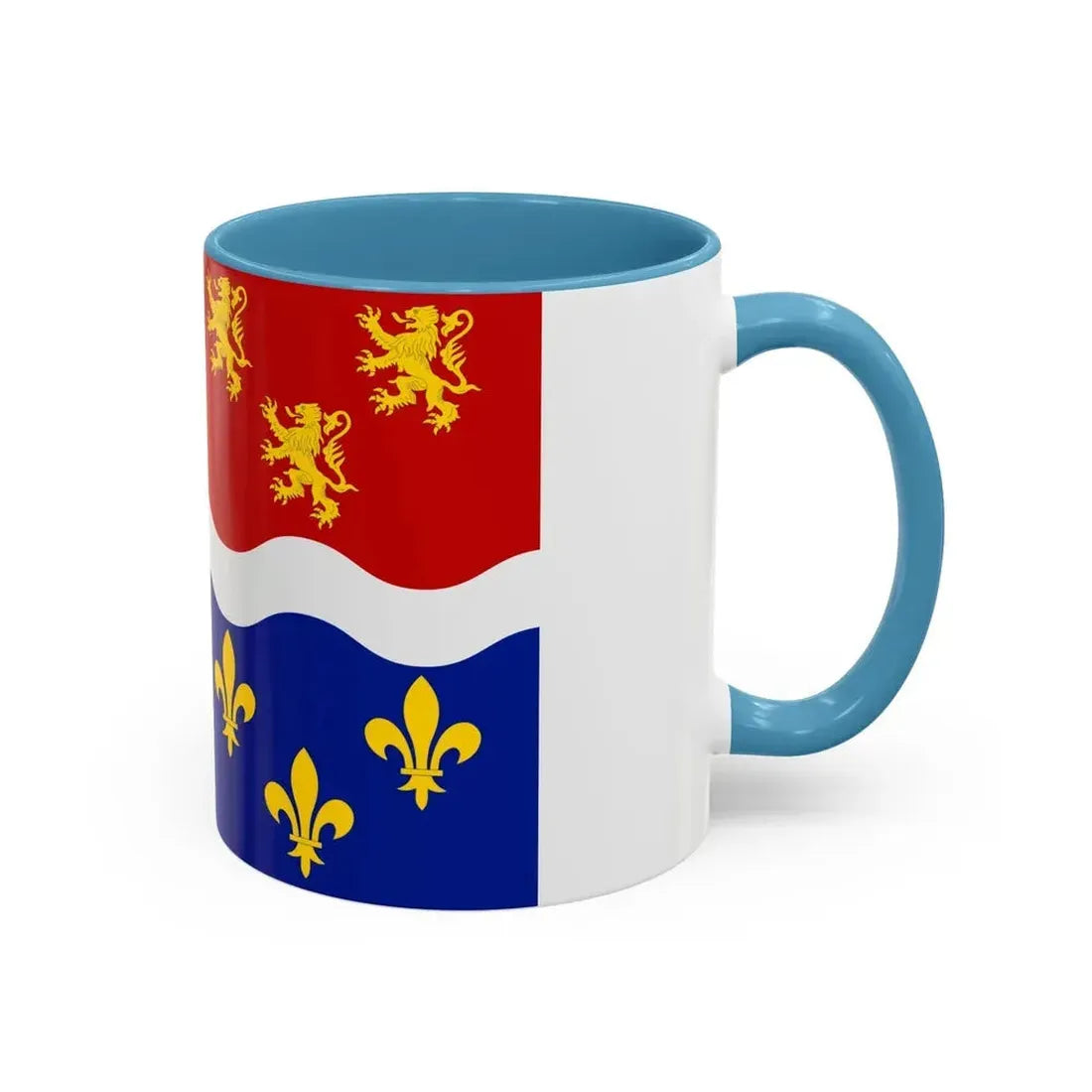 Flag of Somme France 2 - Accent Coffee Mug - Go Mug Yourself
