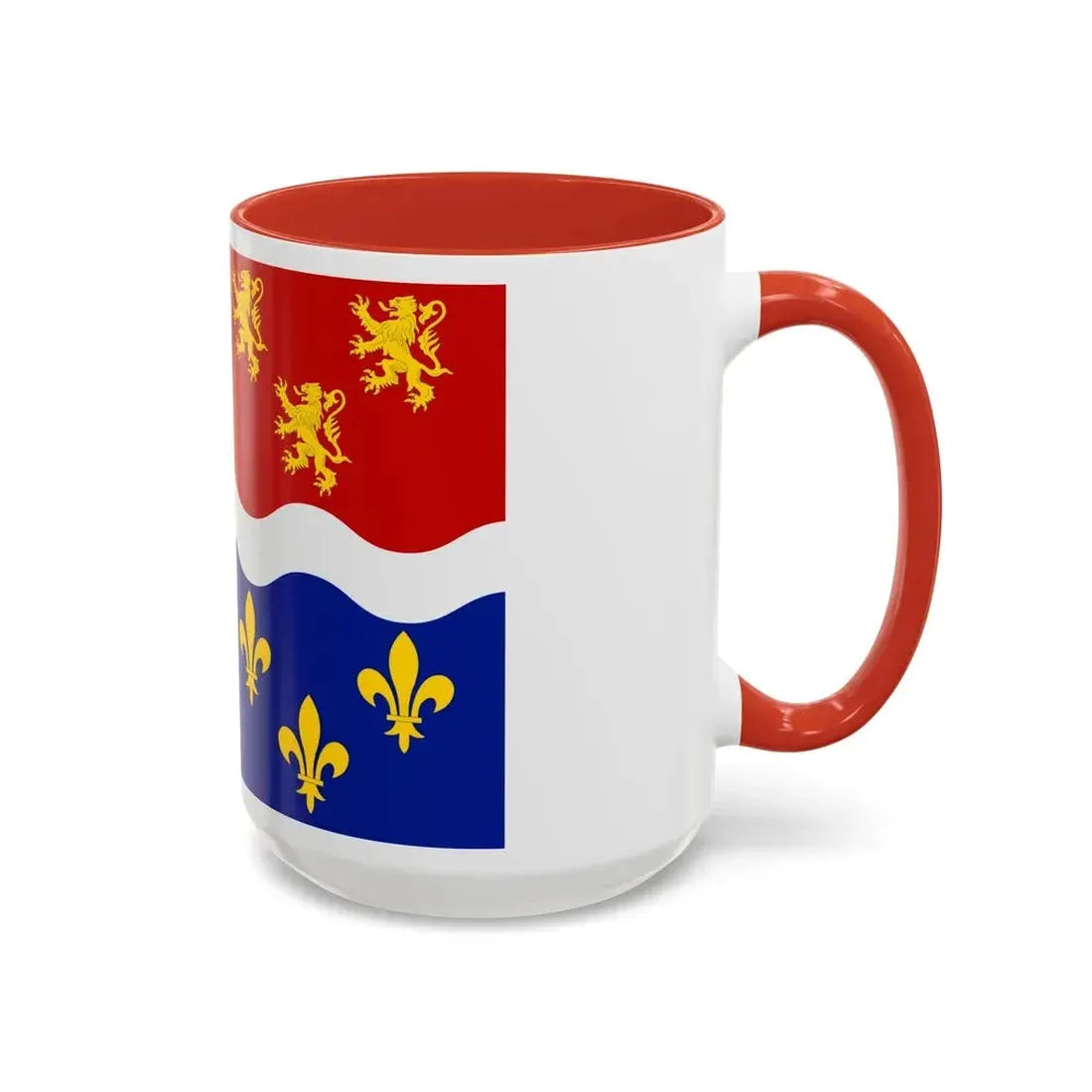 Flag of Somme France 2 - Accent Coffee Mug - Go Mug Yourself