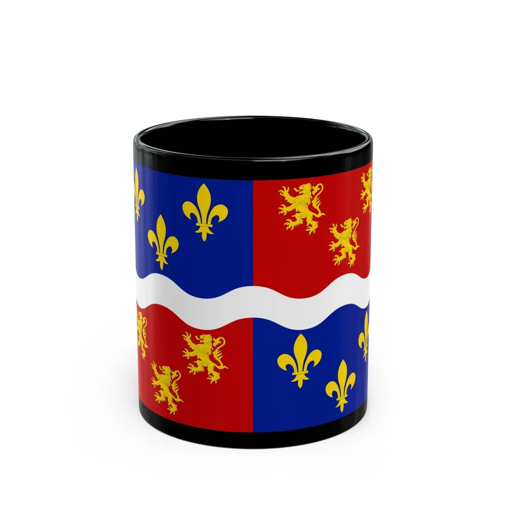 Flag of Somme France 2 - Black Coffee Mug-11oz-Go Mug Yourself