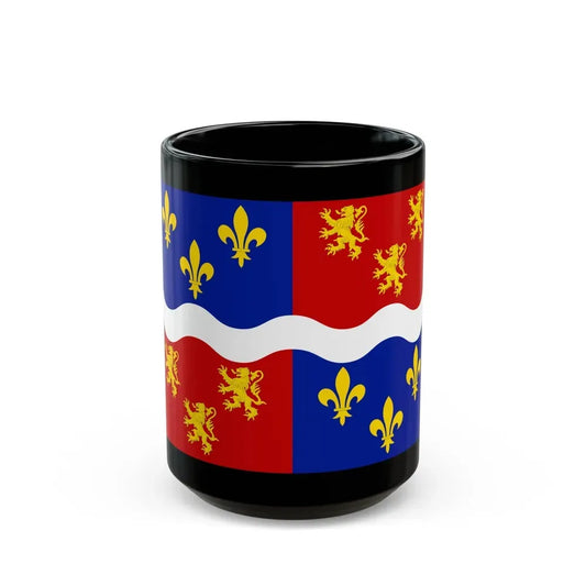 Flag of Somme France 2 - Black Coffee Mug 15oz - Go Mug Yourself
