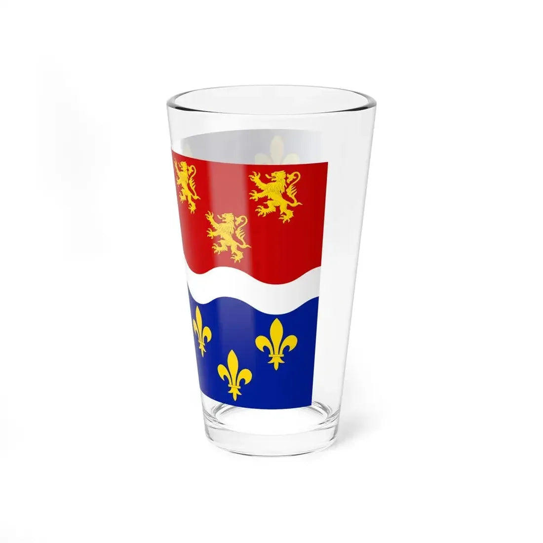 Flag of Somme France 2 - Pint Glass 16oz - Go Mug Yourself