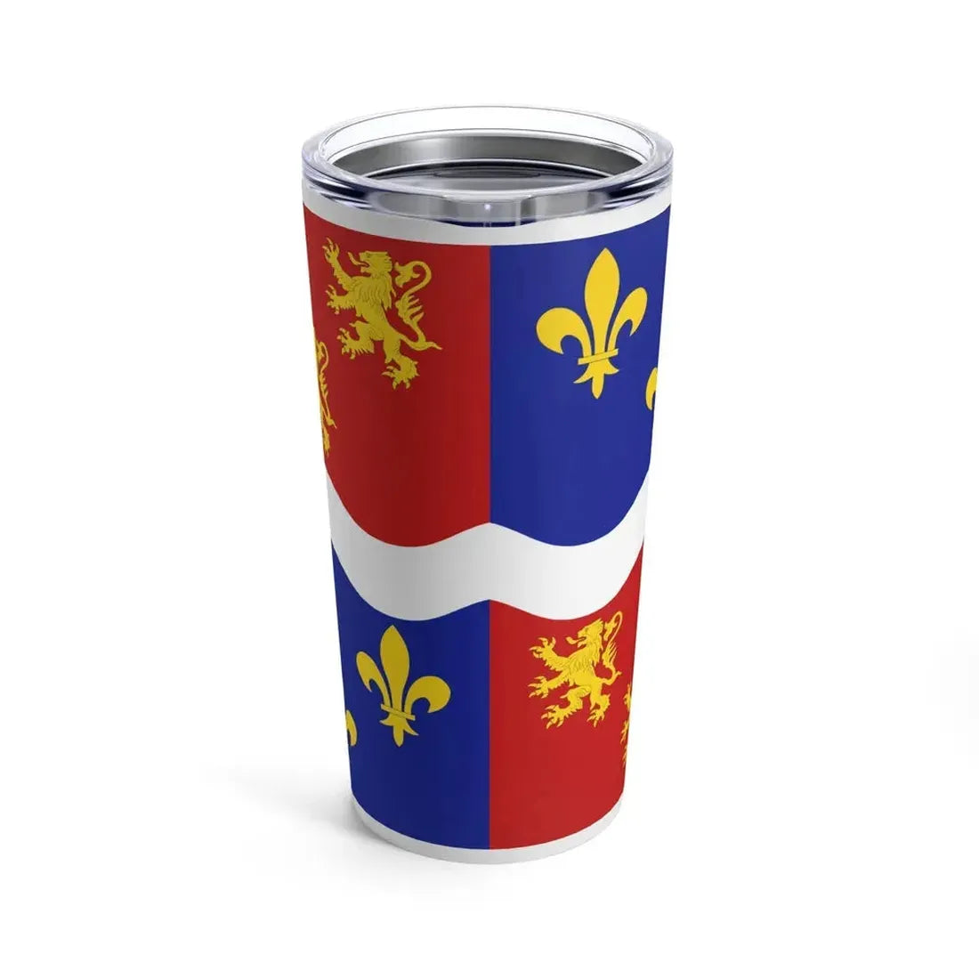 Flag of Somme France 2 - Tumbler 20oz - Go Mug Yourself
