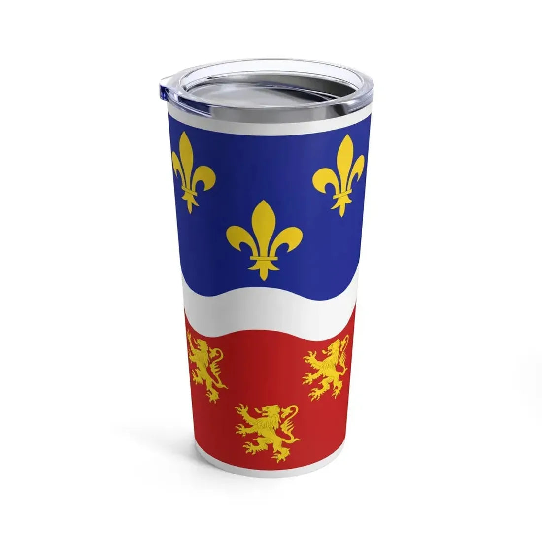 Flag of Somme France 2 - Tumbler 20oz - Go Mug Yourself