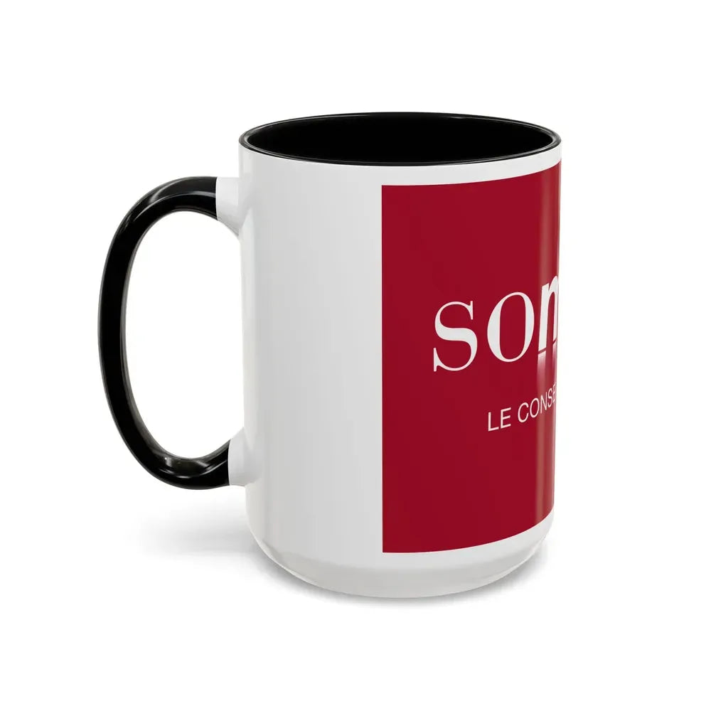 Flag of Somme France - Accent Coffee Mug - Go Mug Yourself