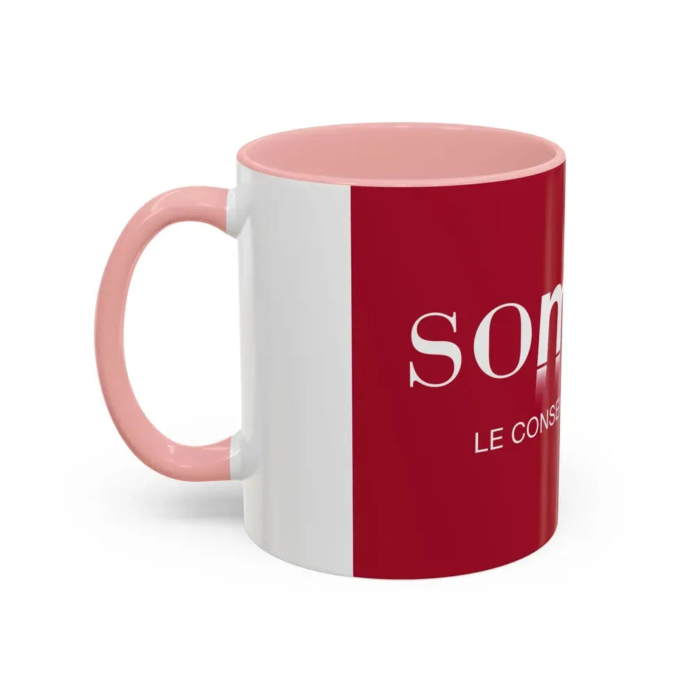 Flag of Somme France - Accent Coffee Mug - Go Mug Yourself