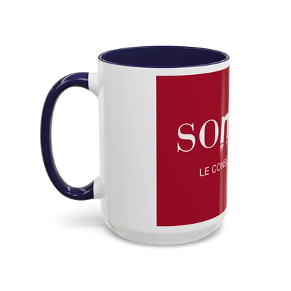 Flag of Somme France - Accent Coffee Mug - Go Mug Yourself