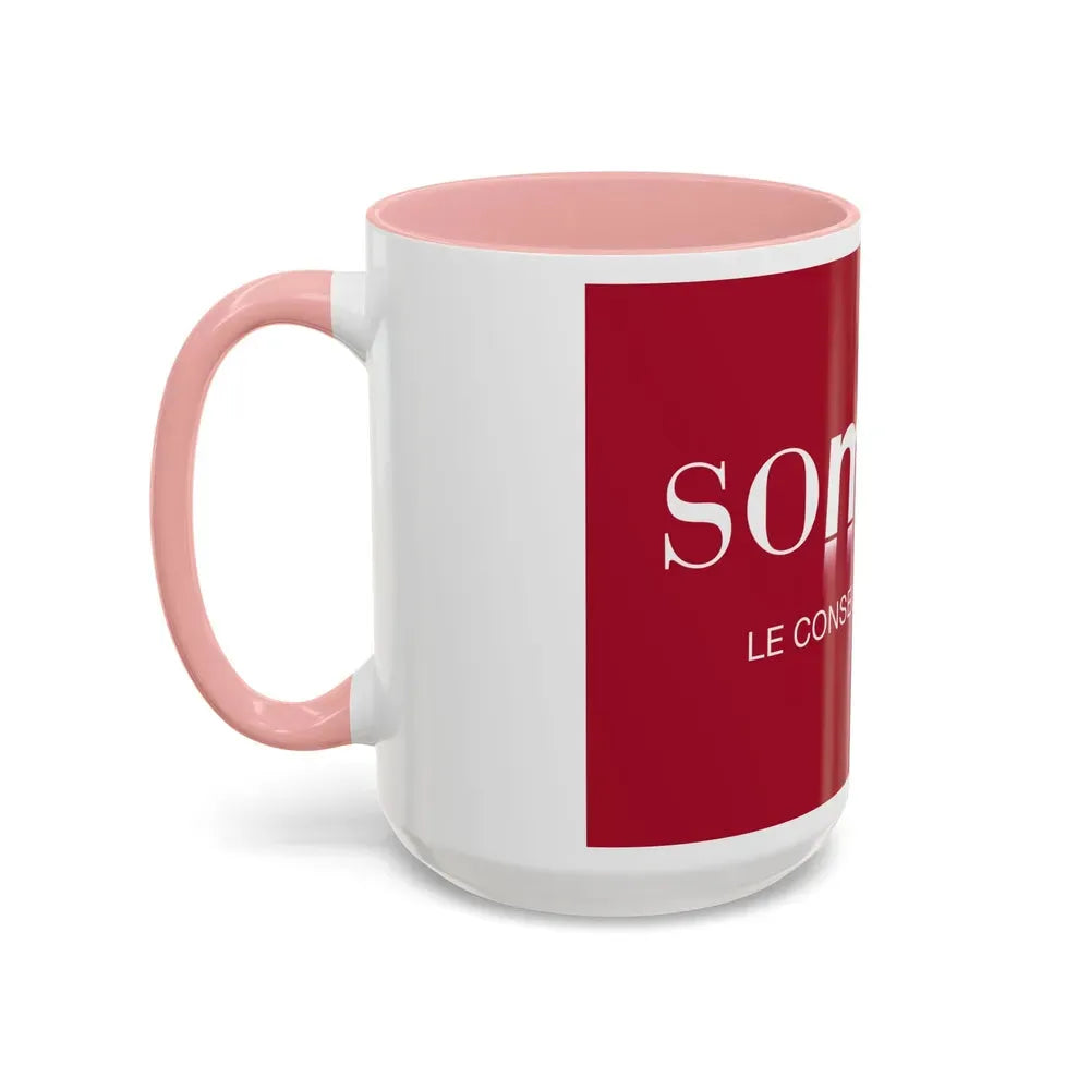 Flag of Somme France - Accent Coffee Mug - Go Mug Yourself