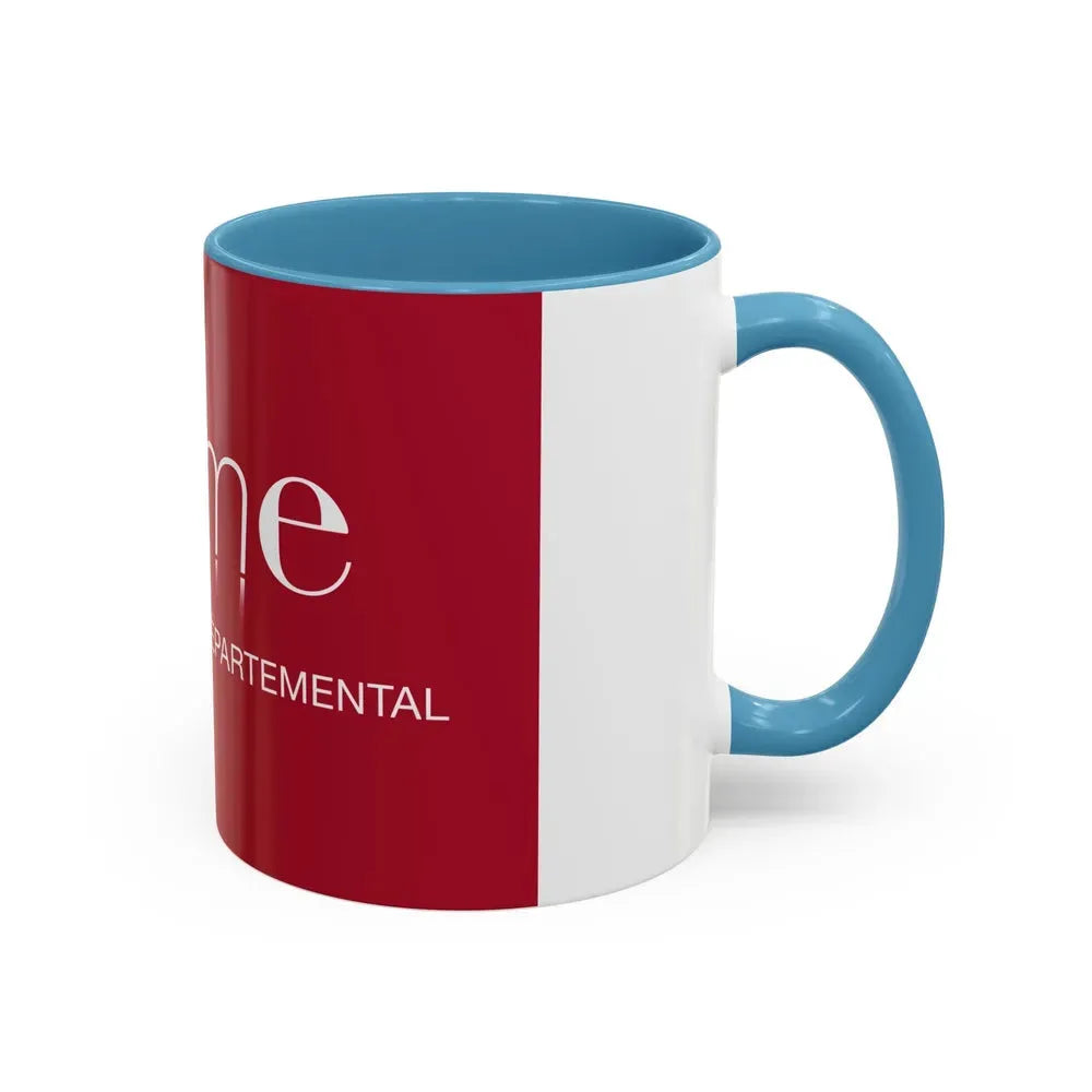 Flag of Somme France - Accent Coffee Mug - Go Mug Yourself