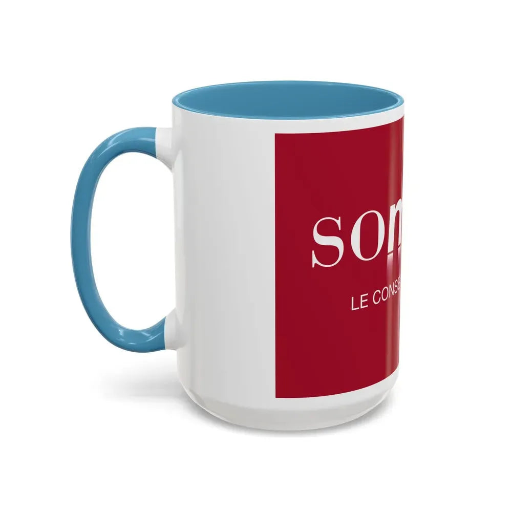 Flag of Somme France - Accent Coffee Mug - Go Mug Yourself