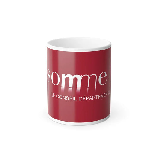 Flag of Somme France - Color Changing Coffee Mug-11oz-Go Mug Yourself