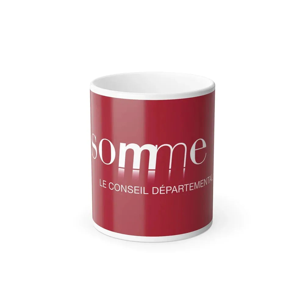 Flag of Somme France - Color Changing Coffee Mug 11oz - Go Mug Yourself