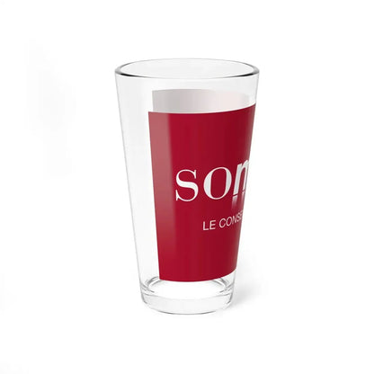 Flag of Somme France - Pint Glass 16oz - Go Mug Yourself