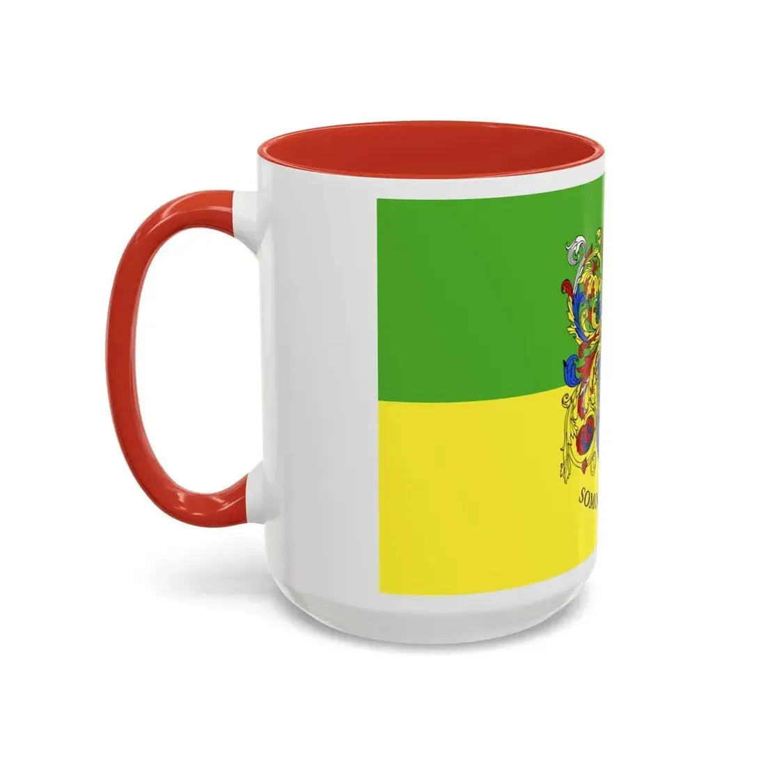Flag of Somogy County Hungary - Accent Coffee Mug - Go Mug Yourself