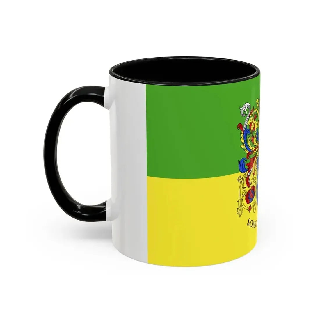 Flag of Somogy County Hungary - Accent Coffee Mug - Go Mug Yourself