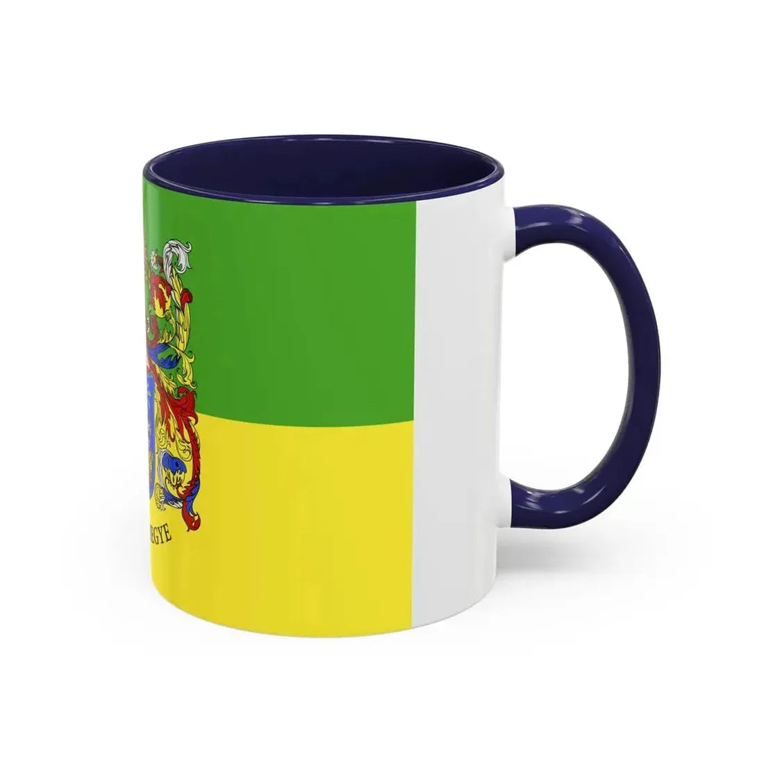 Flag of Somogy County Hungary - Accent Coffee Mug - Go Mug Yourself