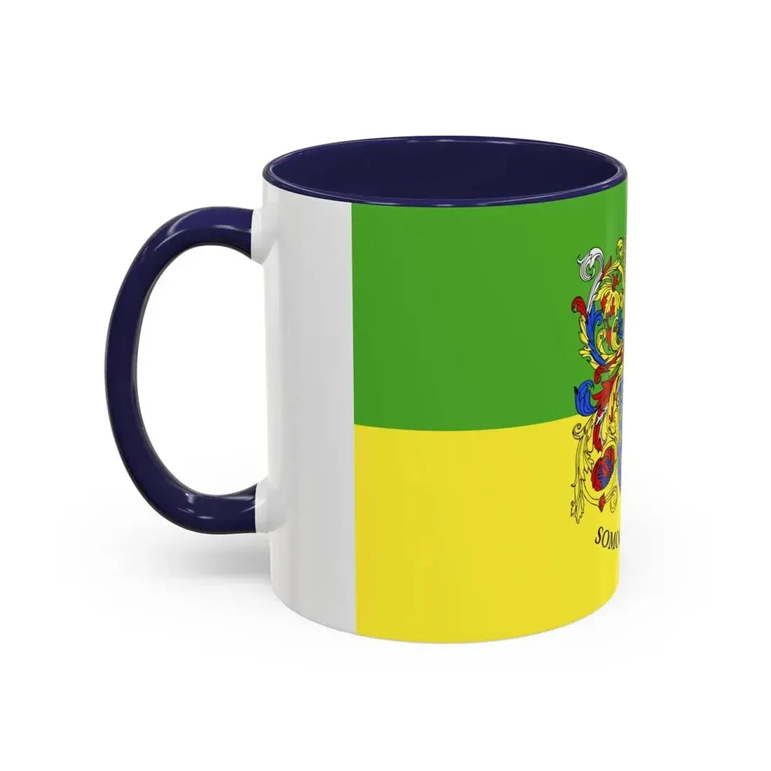 Flag of Somogy County Hungary - Accent Coffee Mug - Go Mug Yourself